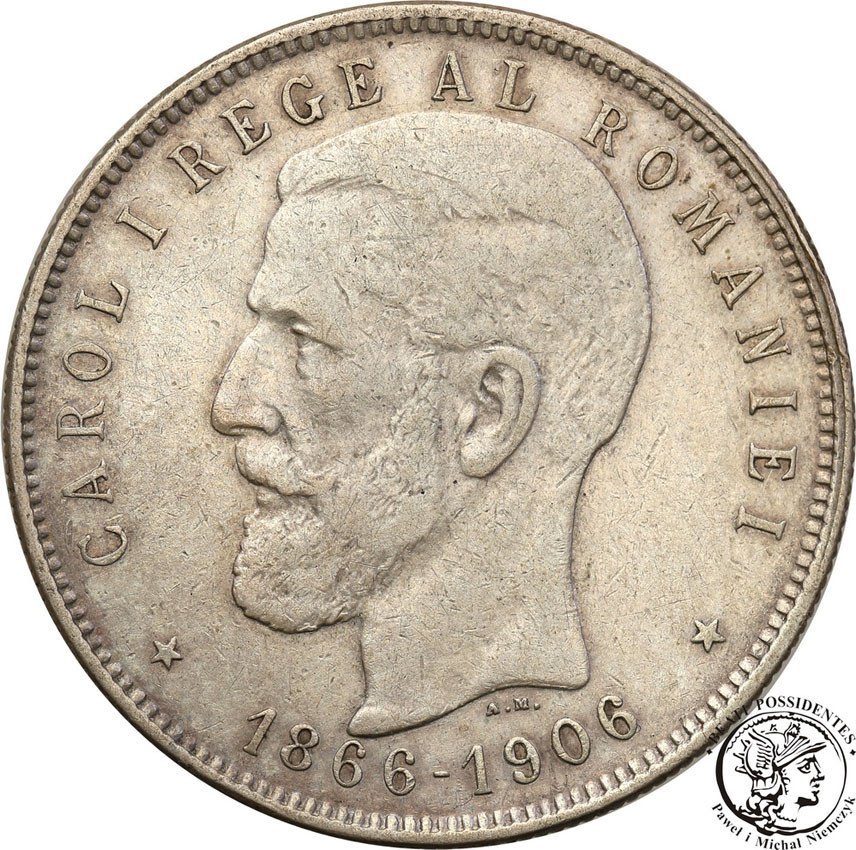 Rumunia. 5 lei 1906